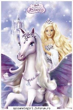 poza poze barbie si al ei pegasus magic