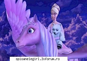 poze barbie si al ei pegasus magic - Sam - Barbie